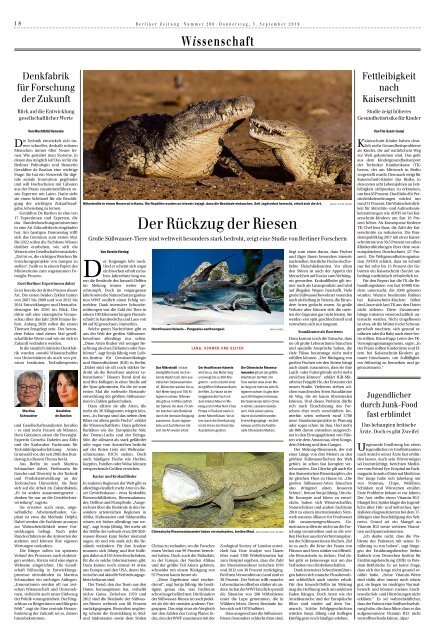 Berliner Zeitung 05.09.2019