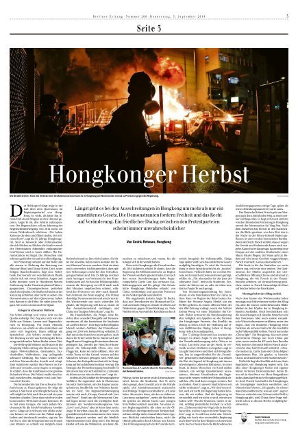 Berliner Zeitung 05.09.2019