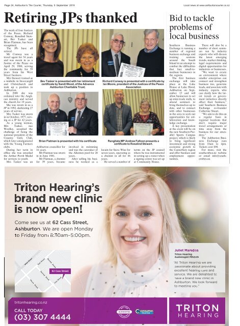 Ashburton Courier: September 05, 2019