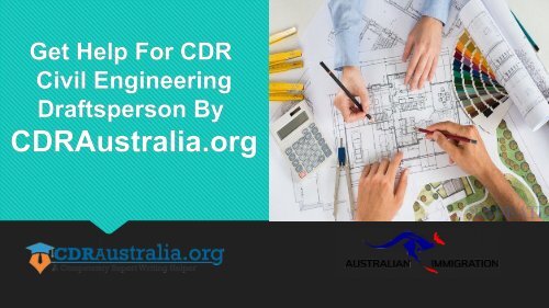 Get Help For CDR Civil Engineering Draftsperson By CDRAustralia.org