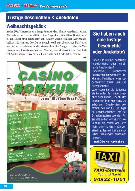 April   2019   Borkum-Aktuell - Das Inselmagazin