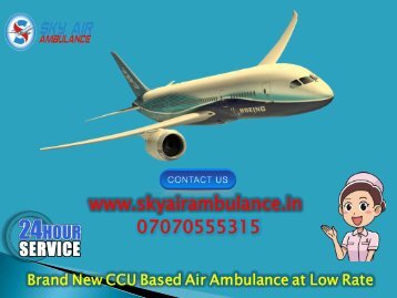 Take Super Advanced Emergency Air Ambulance Service in Coimbatore