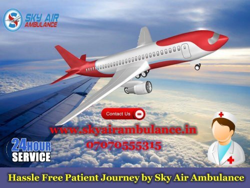 Pick Trusted Air Ambulance Service in Siliguri