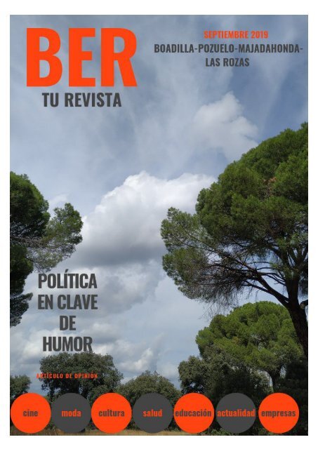 REVISTA BER SEPTIEMBRE 2019