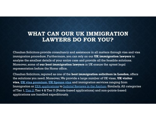 Best immigration Lawyers & solicitors in UK | Chauhan solicitors