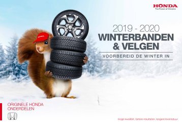 Honda winterbanden & velgen 2019-2020