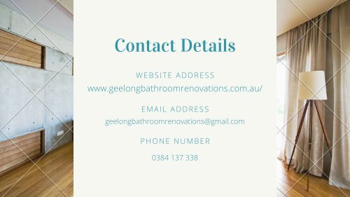  Desired Bathroom Renovations in Geelong