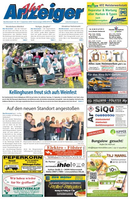 Ihr Anzeiger Bad Bramstedt 36 2019