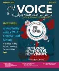 The Voice of Southwest Louisiana September 2019 Issue
