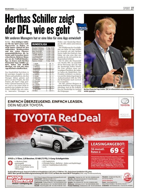 Berliner Kurier 06.09.2019