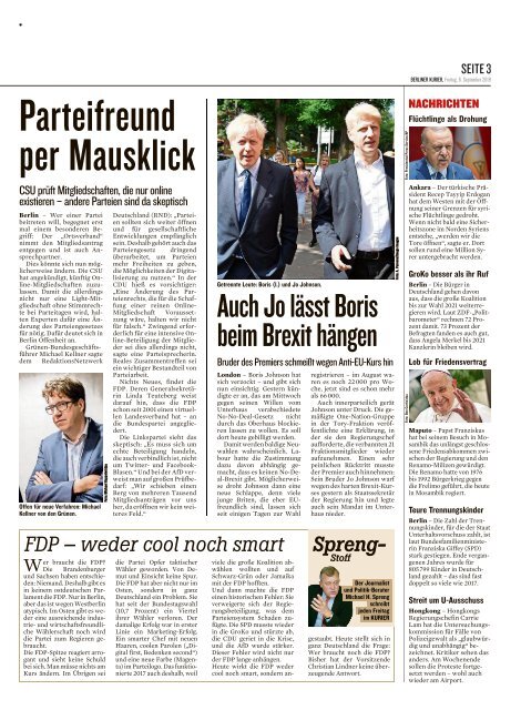 Berliner Kurier 06.09.2019