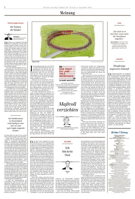 Berliner Zeitung 06.09.2019