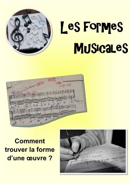 Les formes musicales