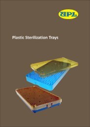 Plastic Sterilization Trays Catalog