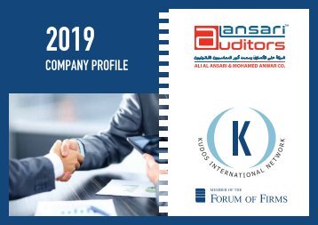 Ansari Auditors Company Profile May 2019