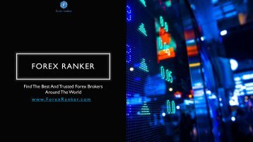 Find Top Forex Brokers - Forex Ranker