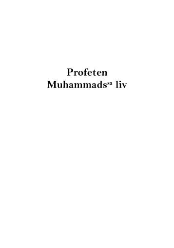 Profeten Muhammads liv