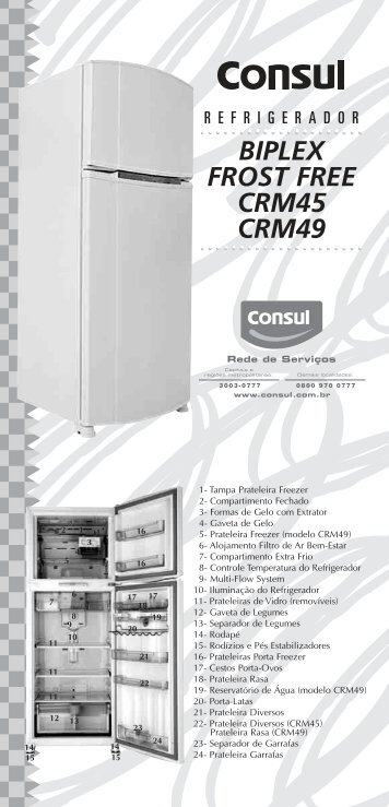 Consul Bem Estar CRM45B