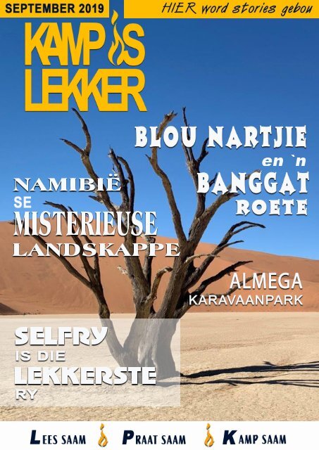 KAMP IS LEKKER September 2019 TYDSKRIF