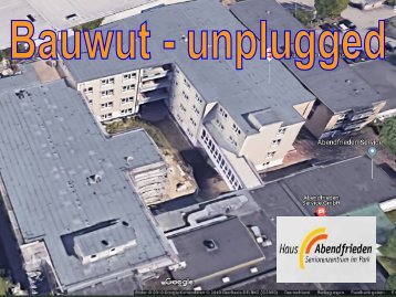 Bauwut - unplugged - Für Alina