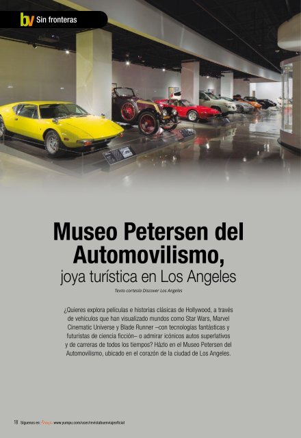 Revista Buen Viaje No164  Edición  Agosto 2019