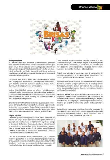 Revista Buen Viaje No164  Edición  Agosto 2019