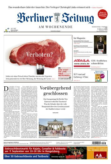 Berliner Zeitung 07.09.2019