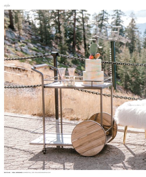 Real Weddings Magazine's “In the Clouds“ Styled Shoot - Summer/Fall 2019 - Featuring some of the Best Wedding Vendors in Sacramento, Tahoe and throughout Northern California!