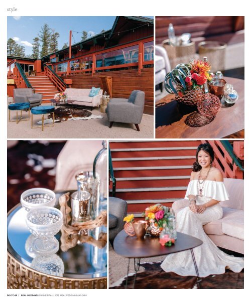 Real Weddings Magazine's “In the Clouds“ Styled Shoot - Summer/Fall 2019 - Featuring some of the Best Wedding Vendors in Sacramento, Tahoe and throughout Northern California!