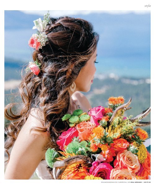 Real Weddings Magazine's “In the Clouds“ Styled Shoot - Summer/Fall 2019 - Featuring some of the Best Wedding Vendors in Sacramento, Tahoe and throughout Northern California!