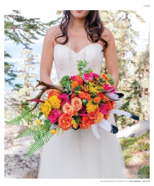 Real Weddings Magazine's “In the Clouds“ Styled Shoot - Summer/Fall 2019 - Featuring some of the Best Wedding Vendors in Sacramento, Tahoe and throughout Northern California!