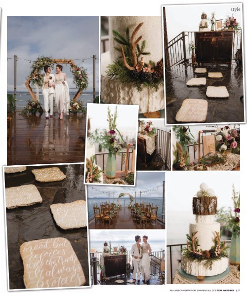 Real Weddings Magazine's “Endless Love“ Styled Shoot - Summer/Fall 2019 - Featuring some of the Best Wedding Vendors in Sacramento, Tahoe and throughout Northern California!