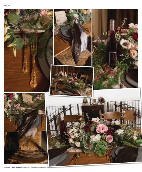 Real Weddings Magazine's “Endless Love“ Styled Shoot - Summer/Fall 2019 - Featuring some of the Best Wedding Vendors in Sacramento, Tahoe and throughout Northern California!