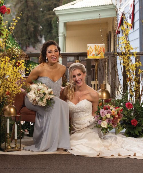 Real Weddings Magazine's “Gold Country Glam” Cover Model Finalist Feature Photo Shoot - Summer/Fall 2019 - Featuring some of the Best Wedding Vendors in Sacramento, Tahoe and throughout Northern California!