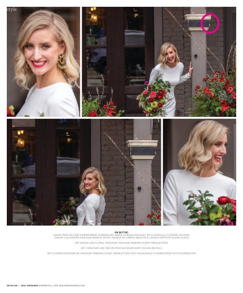 Real Weddings Magazine's “Gold Country Glam” Cover Model Finalist Feature Photo Shoot - Summer/Fall 2019 - Featuring some of the Best Wedding Vendors in Sacramento, Tahoe and throughout Northern California!