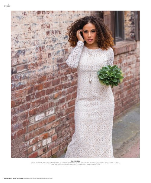 Real Weddings Magazine's “Gold Country Glam” Cover Model Finalist Feature Photo Shoot - Summer/Fall 2019 - Featuring some of the Best Wedding Vendors in Sacramento, Tahoe and throughout Northern California!