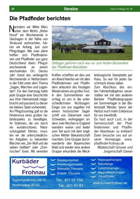 Unser Frohnau 94 (September 2019)