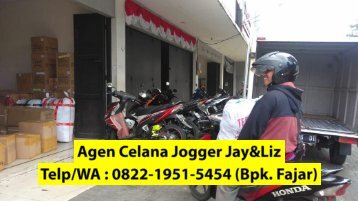 Telp/WA 0822-1951-5454 Jual Grosir Celana Jogger Pendek Samarinda Jay&Liz