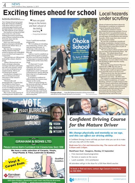 North Canterbury News: September 05, 2019