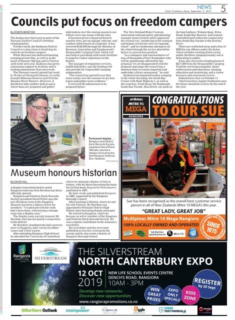 North Canterbury News: September 05, 2019