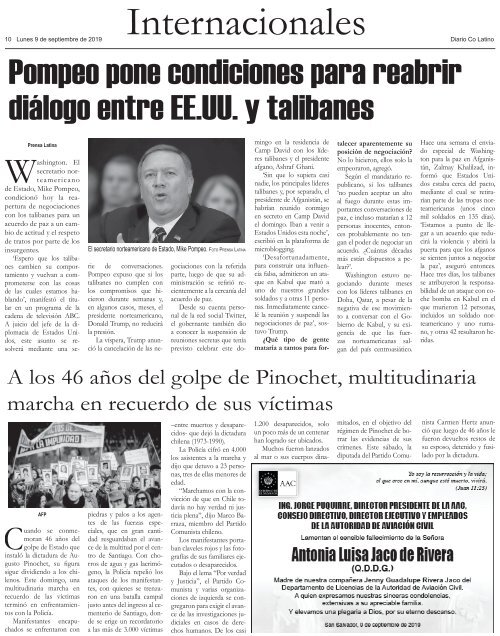 Edicion 09 de septiembre 2019