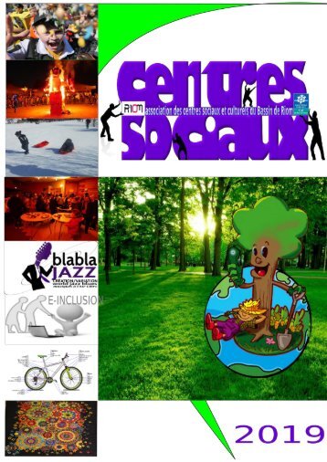 plaquette 2019-2020 centres sociaux de Riom