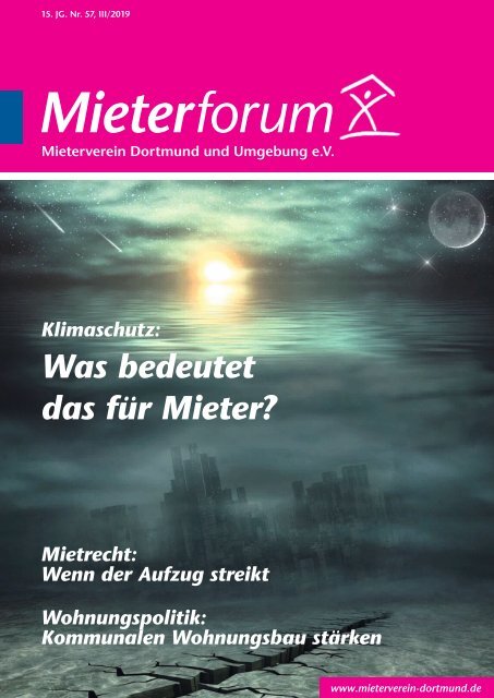 Mieterforum Dortmund - Ausgabe III/2019 (Nr. 57)