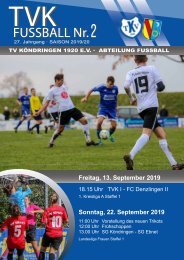 TVK-FUSSBALL  Nr.2  19/20