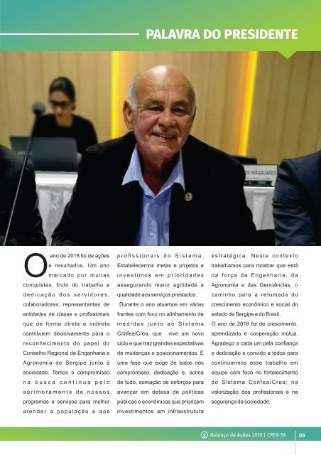 Revista do Crea-SE 2018