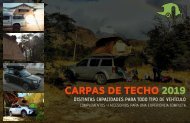 VIVECAMPERS - CATALOGO CARPAS DE TECHO 2019
