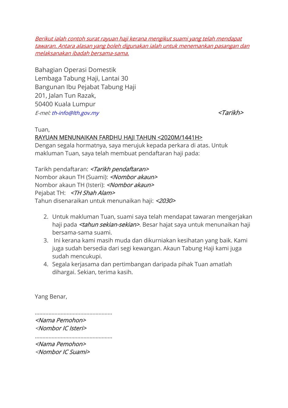 Rakan Kongsi Contoh Surat Perjanjian Perkongsian Perniagaan Simple
