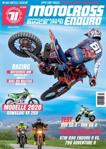 Motocross Enduro Ausgabe 10/2019
