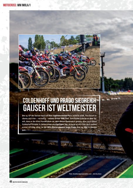 Motocross Enduro Ausgabe 10/2019