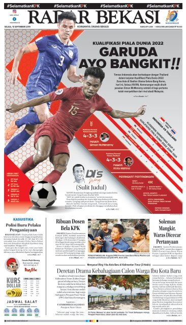 E - PAPER RADAR BEKASI EDISI 10 SEPTEMBER 2019